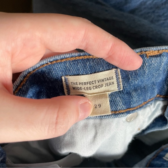 Madewell The Perfect Vintage Wide-Leg Crop Jean - Picture 6 of 8